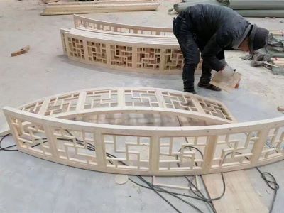 武汉异形木雕门窗生产定做展示